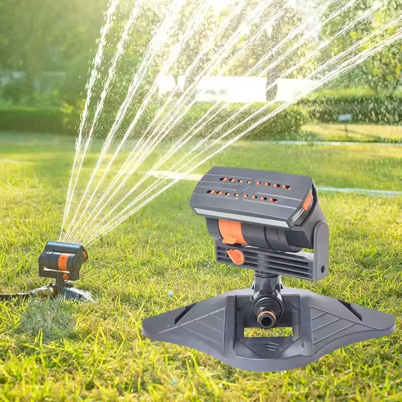 Trädgårdssprinkler med stor täckningsradie