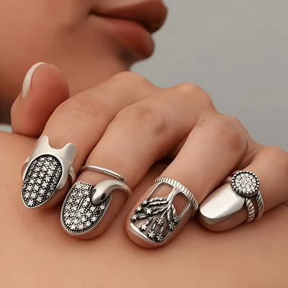 Justerbar nagelringssats | 4 stycken