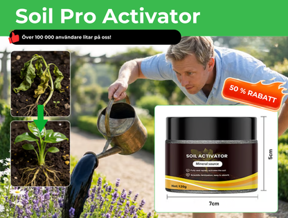 Soil Pro Activator – Jordförbättringsmedel för frisk växtlighet
