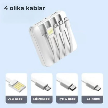 Powerbank med solceller