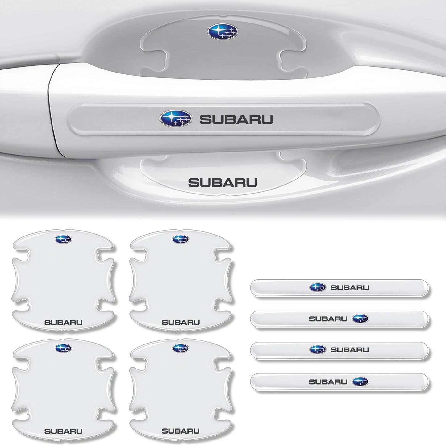 Skrapkydd för bildörrshandtag