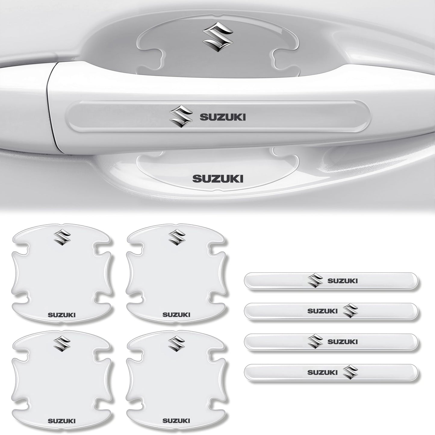 Skrapkydd för bildörrshandtag