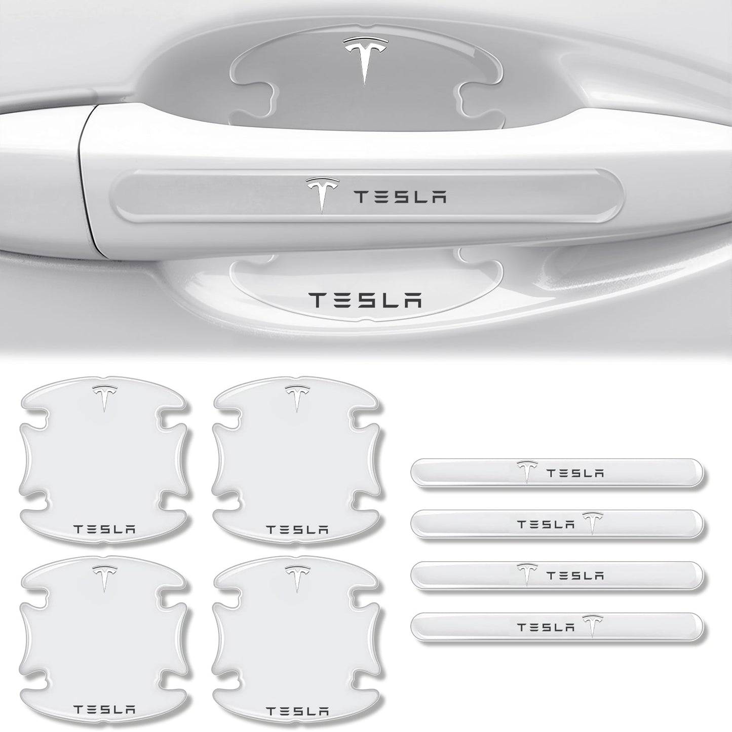 Skrapkydd för bildörrshandtag