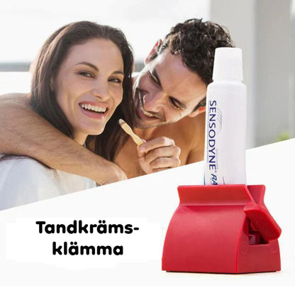 Tandkrämsklämma