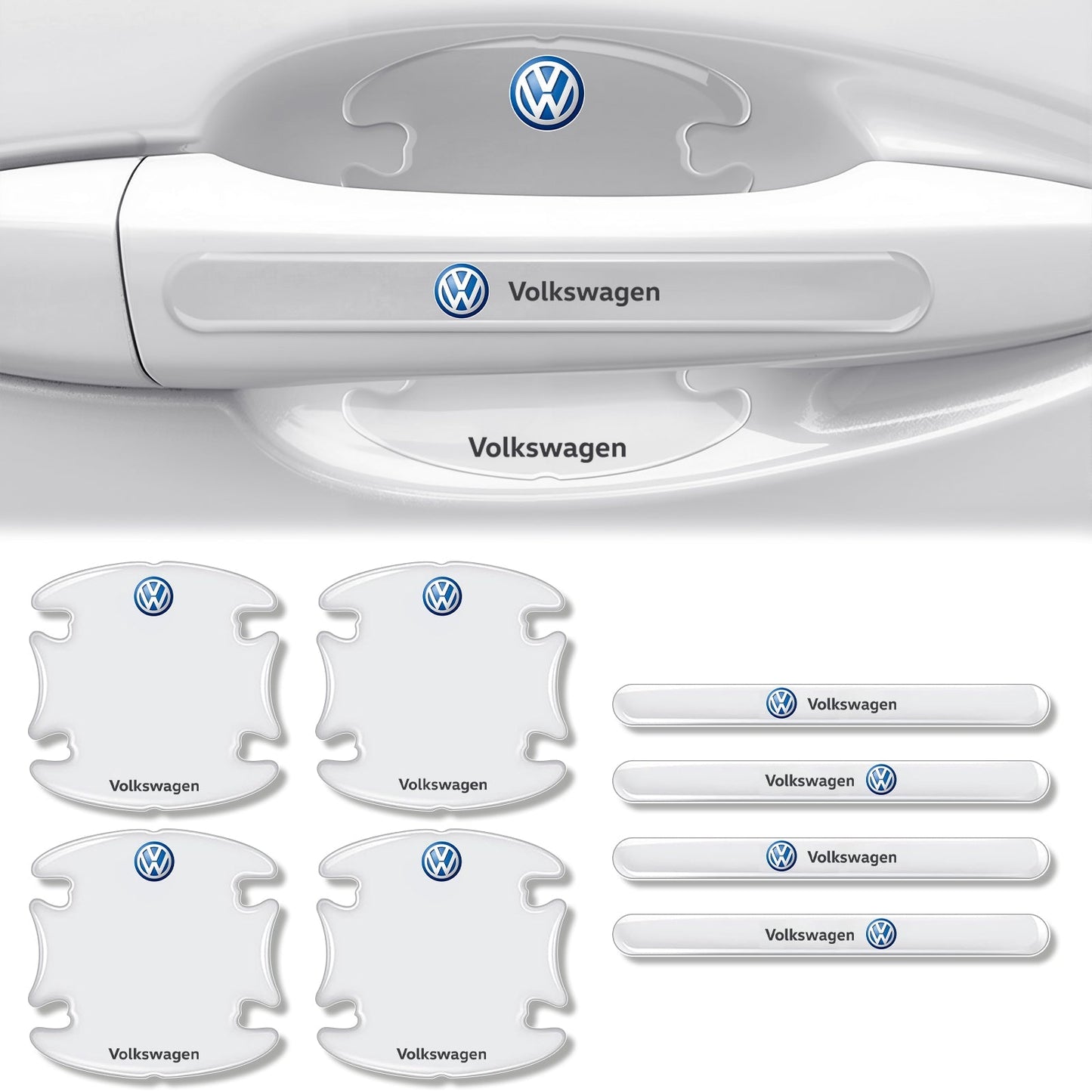 Skrapkydd för bildörrshandtag