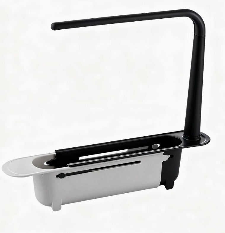 Teleskopiskt Förvaringsställ för Diskbänk