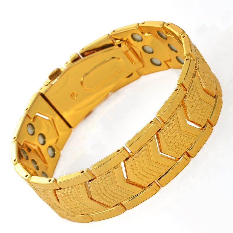Metallarmband för Magnetterapi
