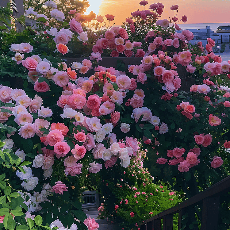 🟌 Frön Färgglada Klätterrosor | Plantera året runt!