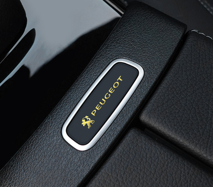 Bildekaler i metall – 4 stycken