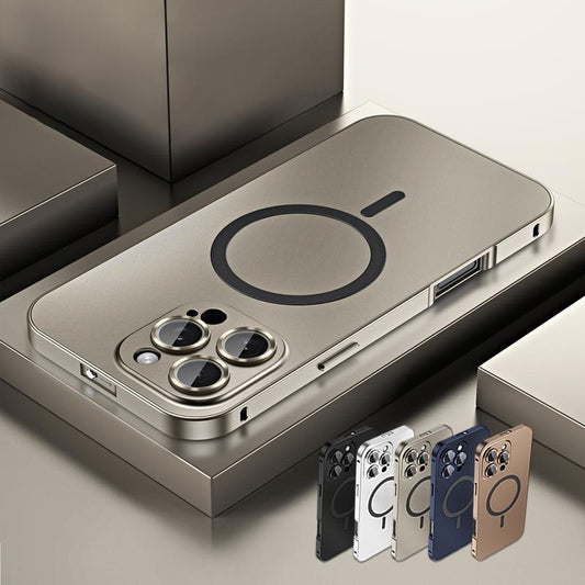 MagSafe - Magnetiskt iPhone-skydd i aluminium