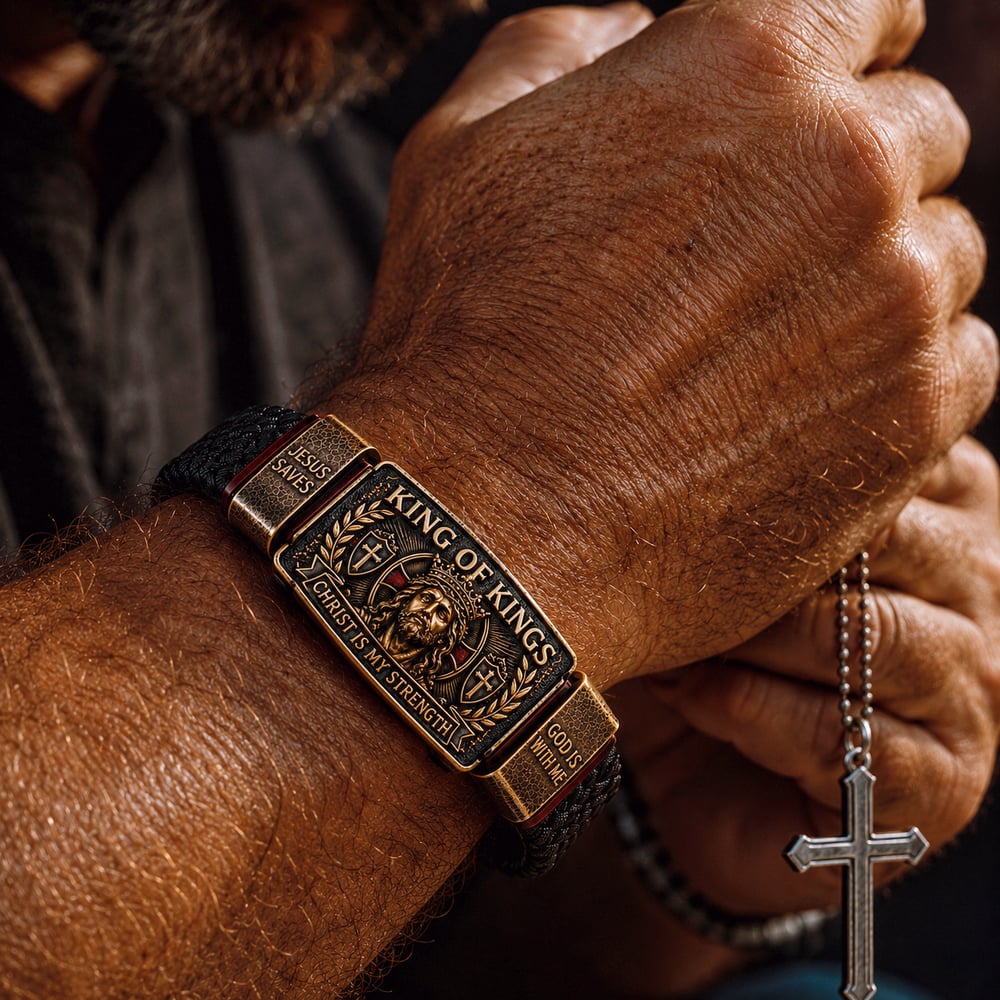 Armband med Andligt motiv för män