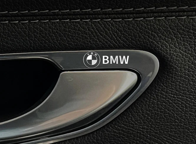 Bildekaler i metall – 4 stycken