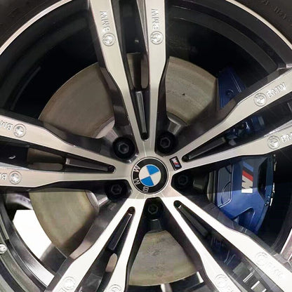 Bildekaler i metall – 4 stycken