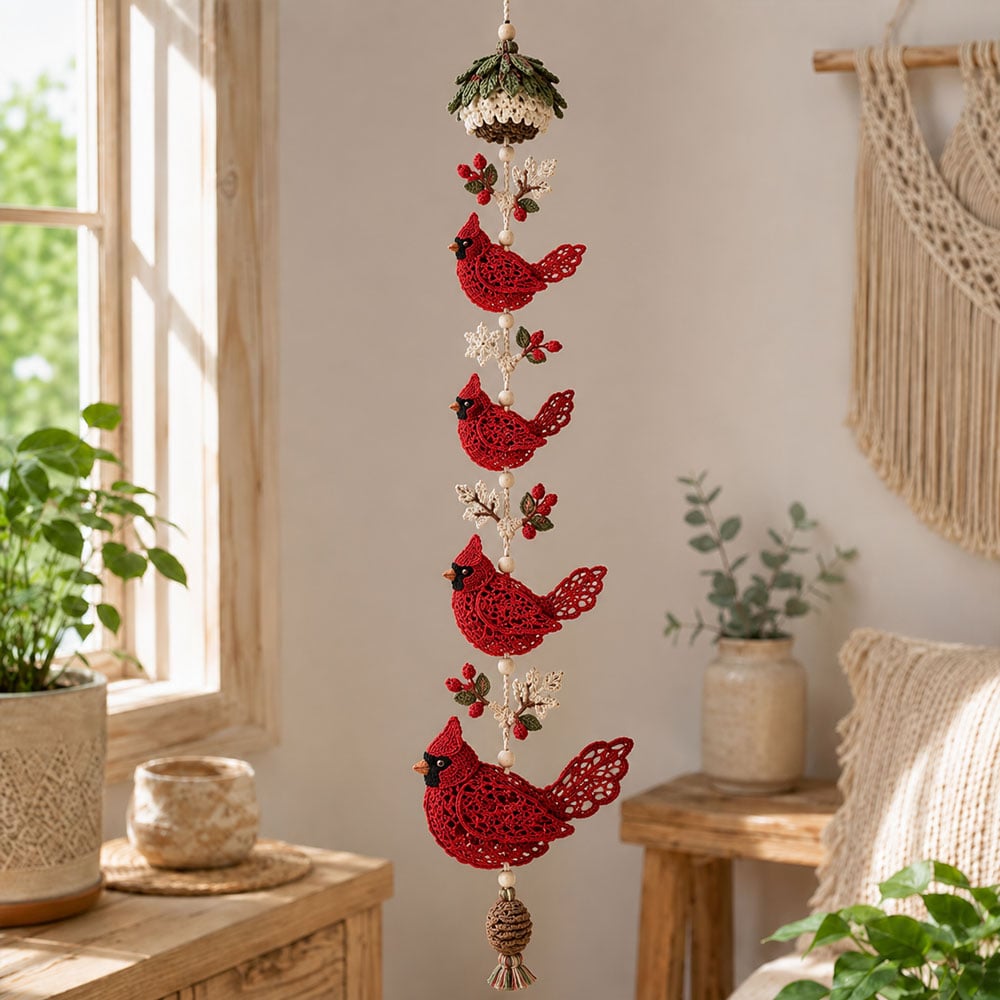 DIY-dekoration: upphängd krokuppsättning