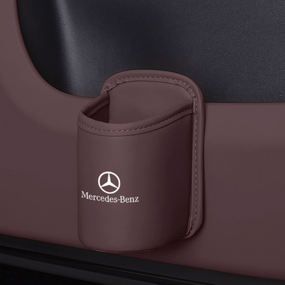 Lädermugghållare – Clip-on Custom Design