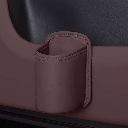 Lädermugghållare – Clip-on Custom Design