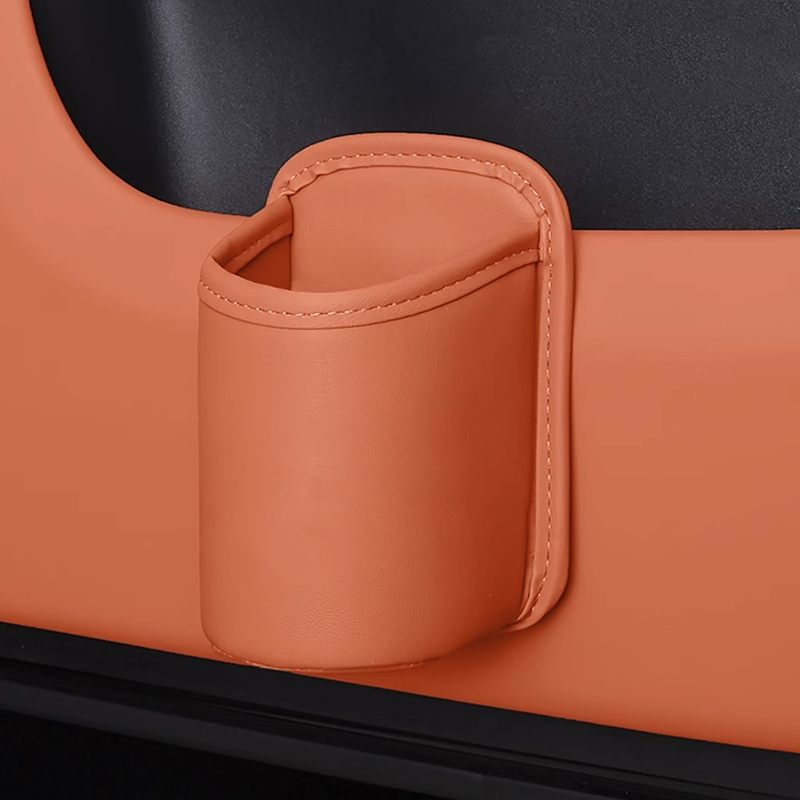 Lädermugghållare – Clip-on Custom Design