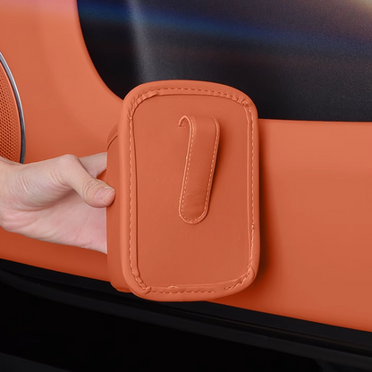 Lädermugghållare – Clip-on Custom Design