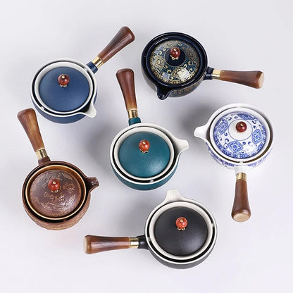 🔥Anti-spill vridbar tekanna