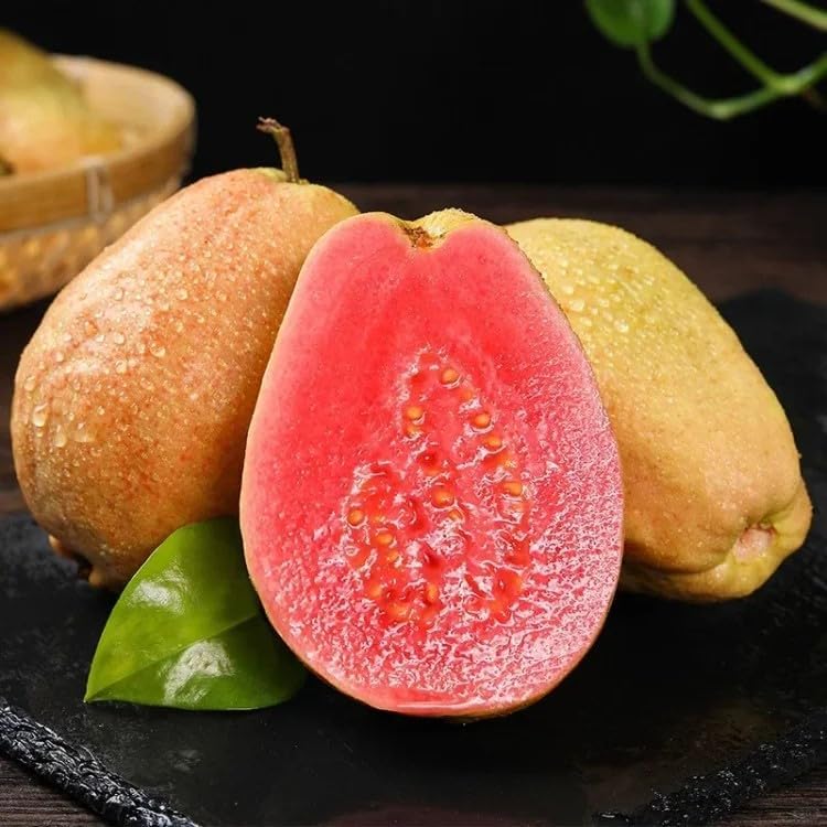 Ekologiska rosa Guava Frön – 60 stycken