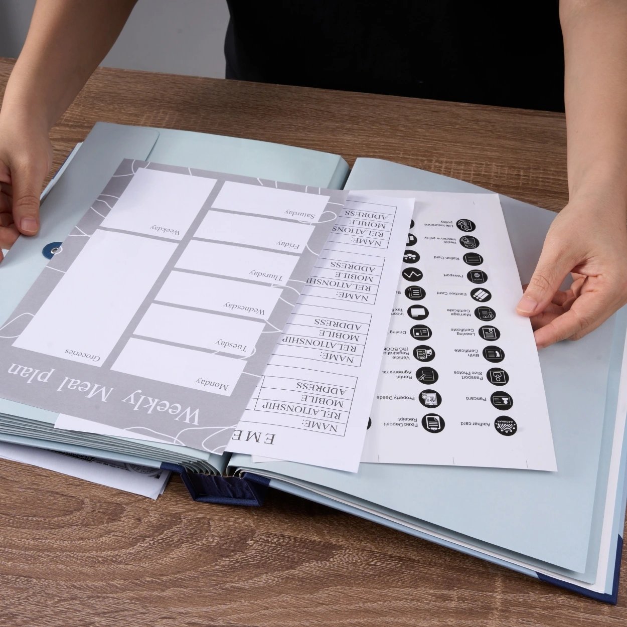 Livets organisatör | En Mapp för alla dokument