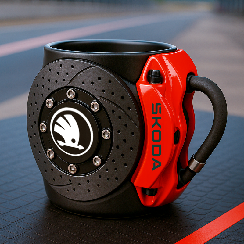 Bromsbelägg kaffemugg för bilfantaster