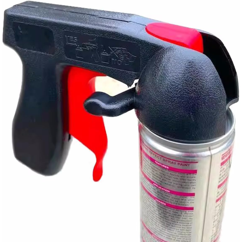Universellt Sprayburkshandtag