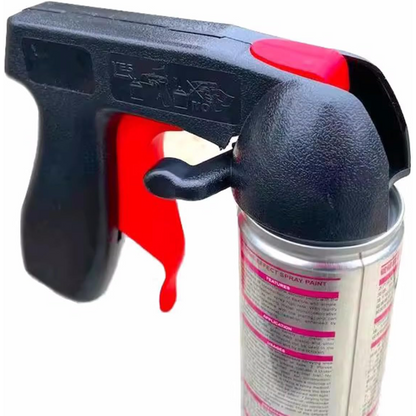 Universellt Sprayburkshandtag