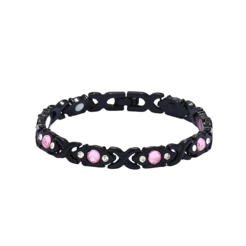 Magnetarmband i roséguld