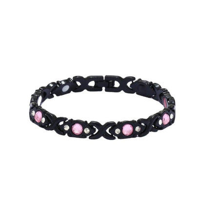 Magnetarmband i roséguld