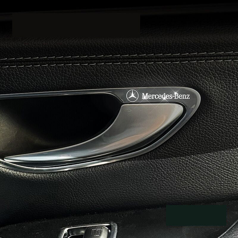 Bildekaler i metall – 4 stycken