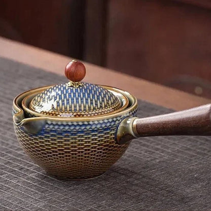 🔥Anti-spill vridbar tekanna