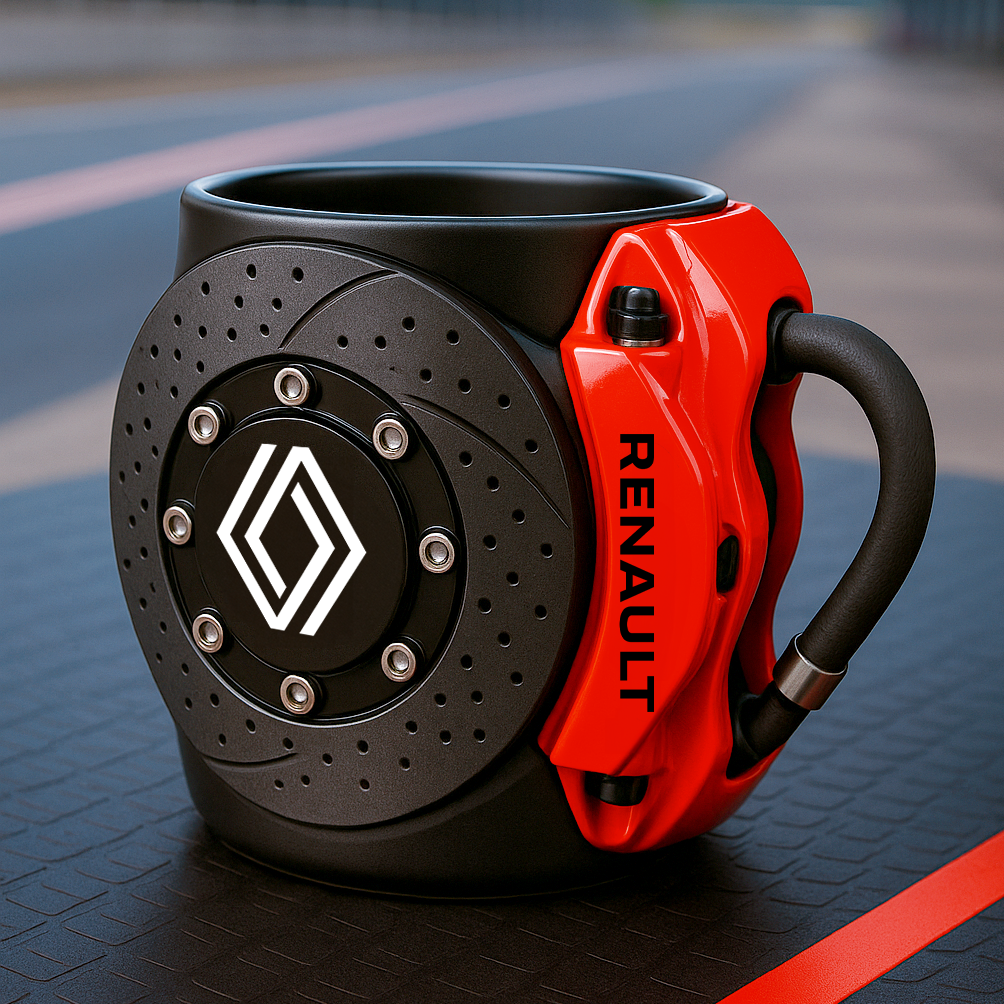 Bromsbelägg kaffemugg för bilfantaster