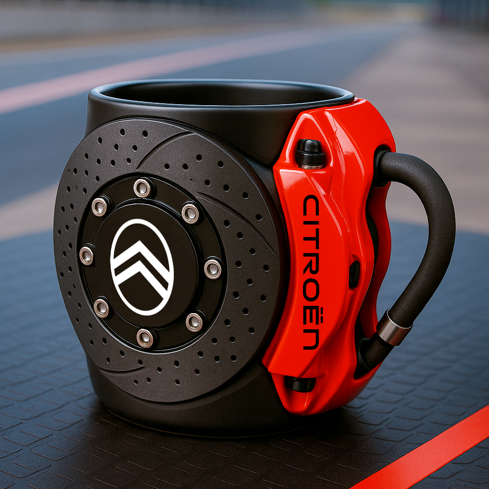 Bromsbelägg kaffemugg för bilfantaster
