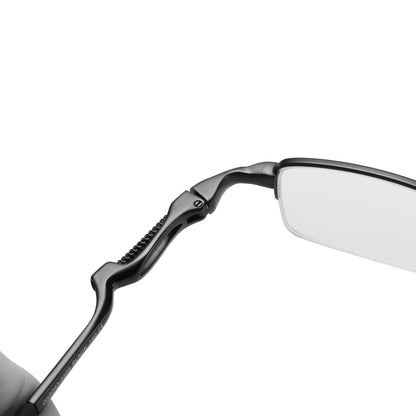 Multifokala läsglasögon – Färgskiftande glas & fjädrande gångjärn