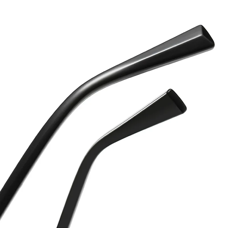 Klassiska fyrkantiga Multifokala läsglasögon (Färgskiftande glas)