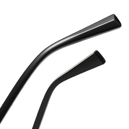 Klassiska fyrkantiga Multifokala läsglasögon (Färgskiftande glas)