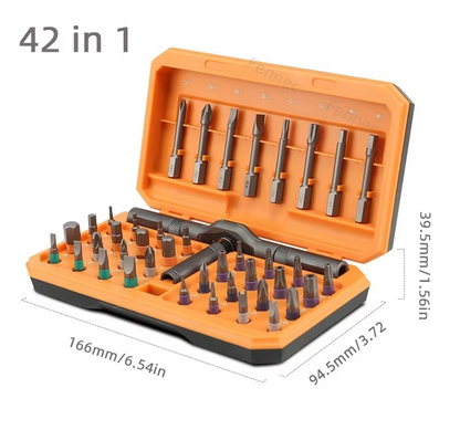 Kompakt Skruvmejselset - 24 i 1