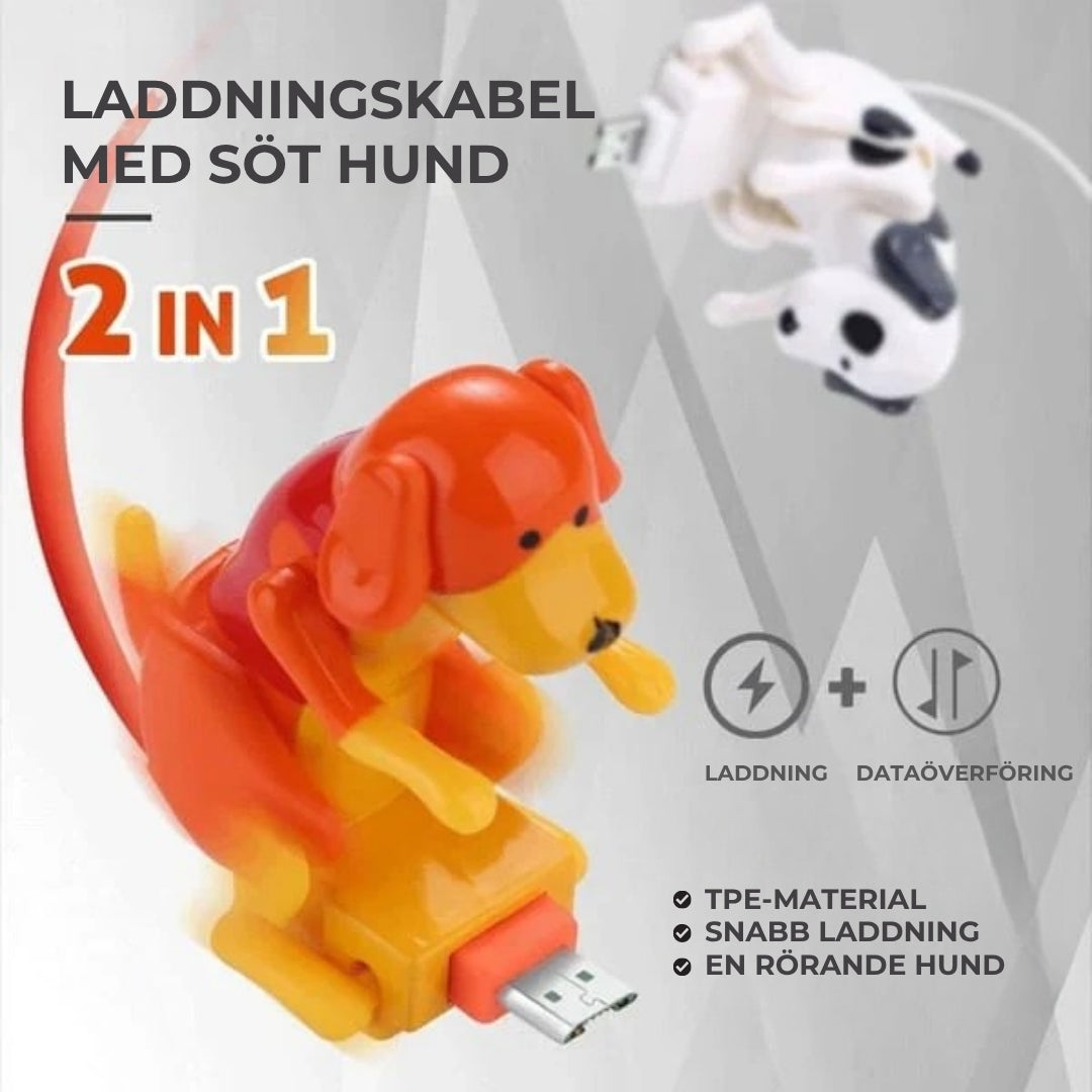 Snabbladdningskabel | Glad Hund