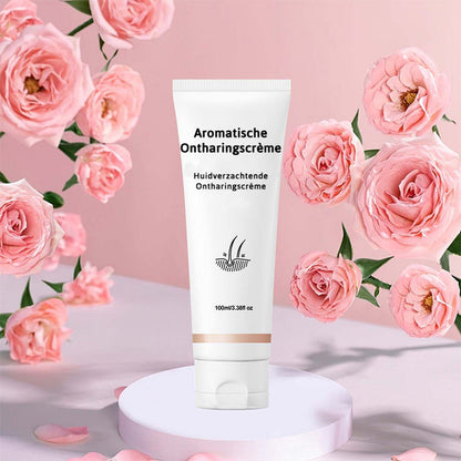 Aromatisk hårborttagningskräm