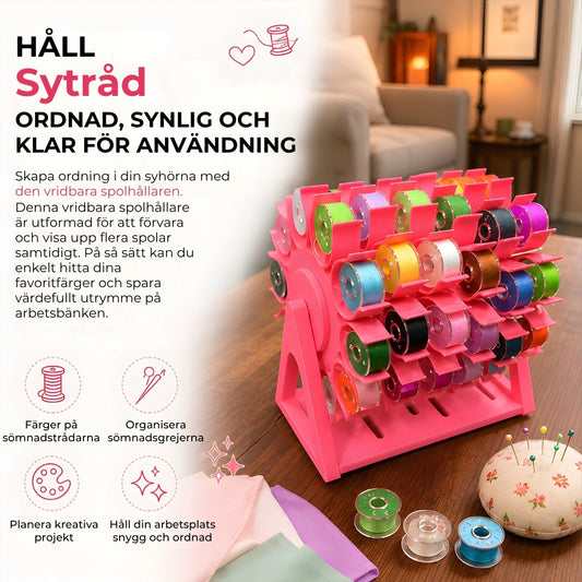 Vridbar Sytrådsförvaring