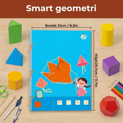 3D-bok med Smart geometri för barn