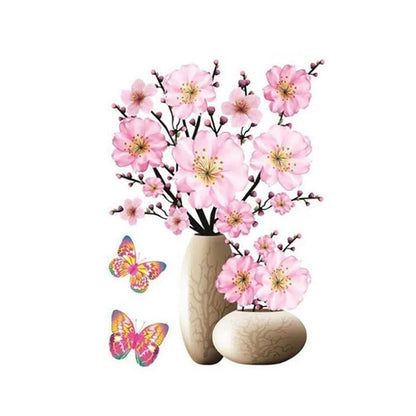 3D Blommor - Wall Stickers