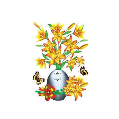 3D Blommor - Wall Stickers