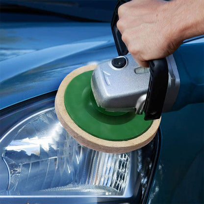 Polerskivor av filt (10 stycken)