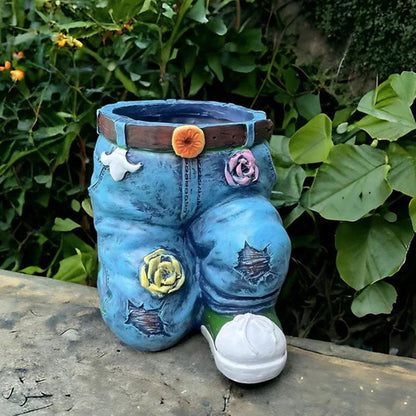 BloomPants - Häftig Jeansblomkruka (3D)
