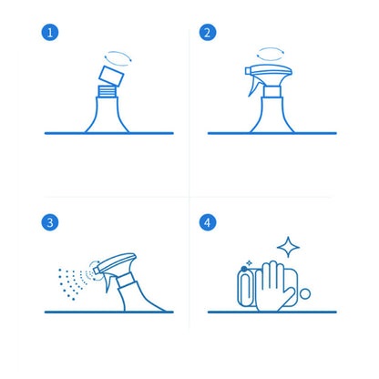 Kraftfull fettupplösare med snabb funktion (miljövänlig formula)