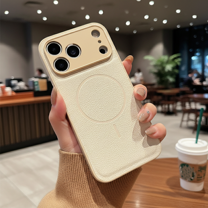 📱 Fingeravtrycksavvisande | Magnetiskt telefonfodral | iPhone 11-17