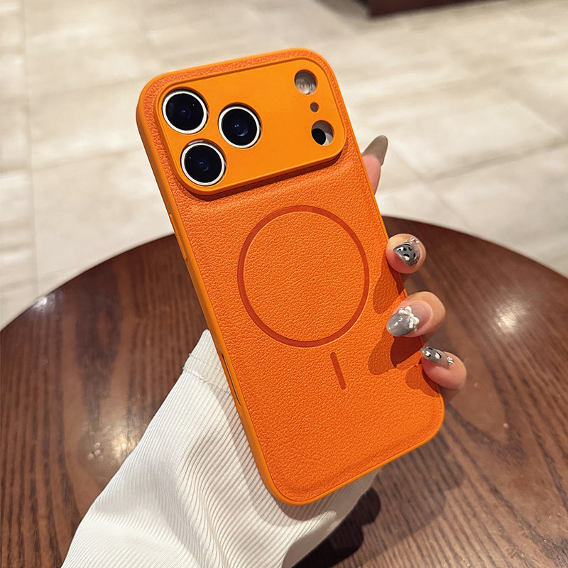 📱 Fingeravtrycksavvisande | Magnetiskt telefonfodral | iPhone 11-17