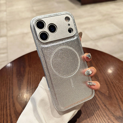 📱 Fingeravtrycksavvisande | Magnetiskt telefonfodral | iPhone 11-17